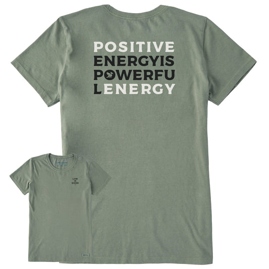 Women's Bert's Positive Short Sleeve Crusher Tee