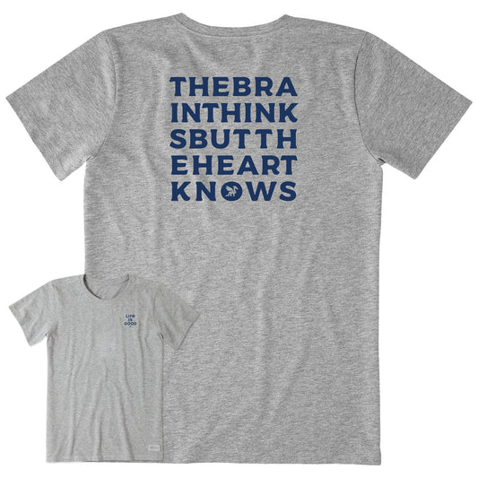 Women's Bert's Brain Short Sleeve Crusher Tee