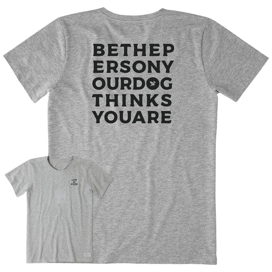 Women's Bert's Be the Person Short Sleeve Crusher Tee