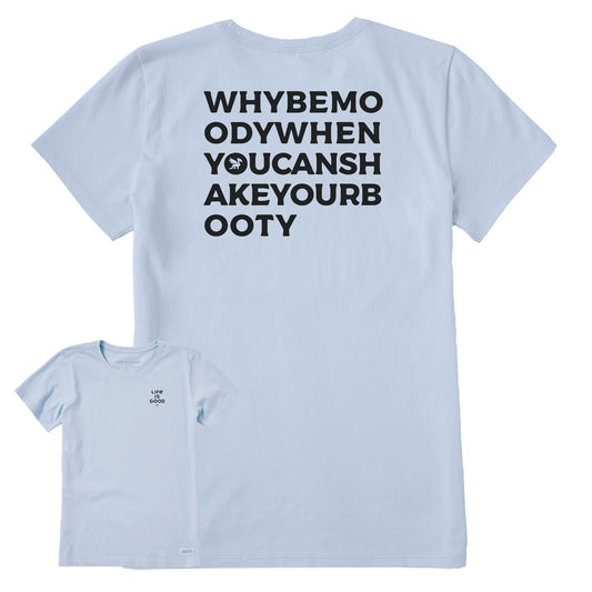 Women's Bert's Booty Short Sleeve Crusher Tee