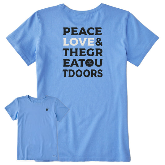 Women's Bert's Love Short Sleeve Crusher Tee