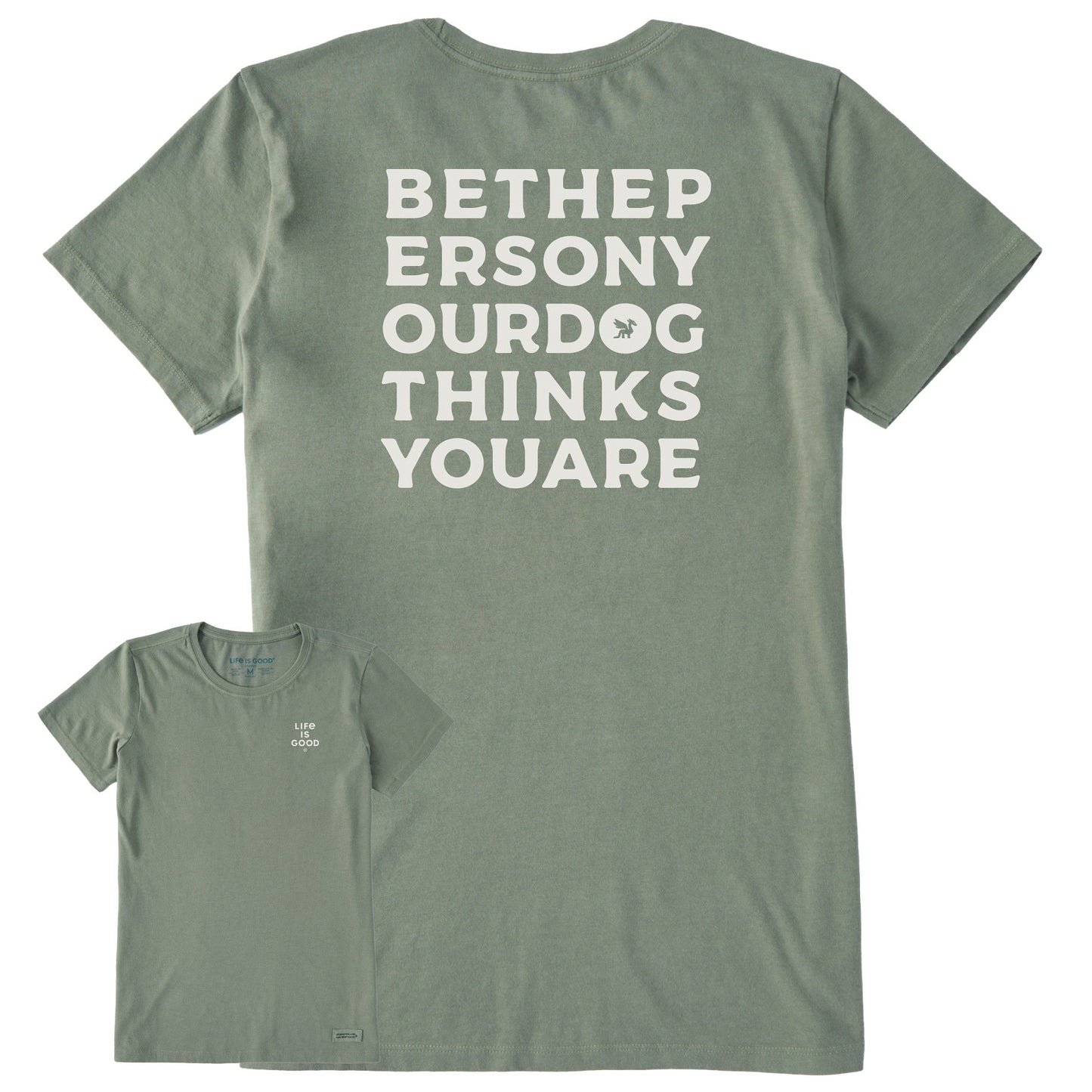 Women's Bert's Be the Person Short Sleeve Crusher Tee