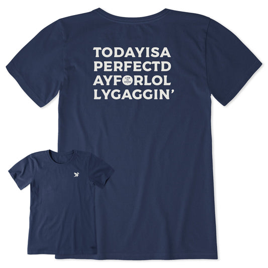 Women's Bert's Lolligaggin' Short Sleeve Crusher Tee