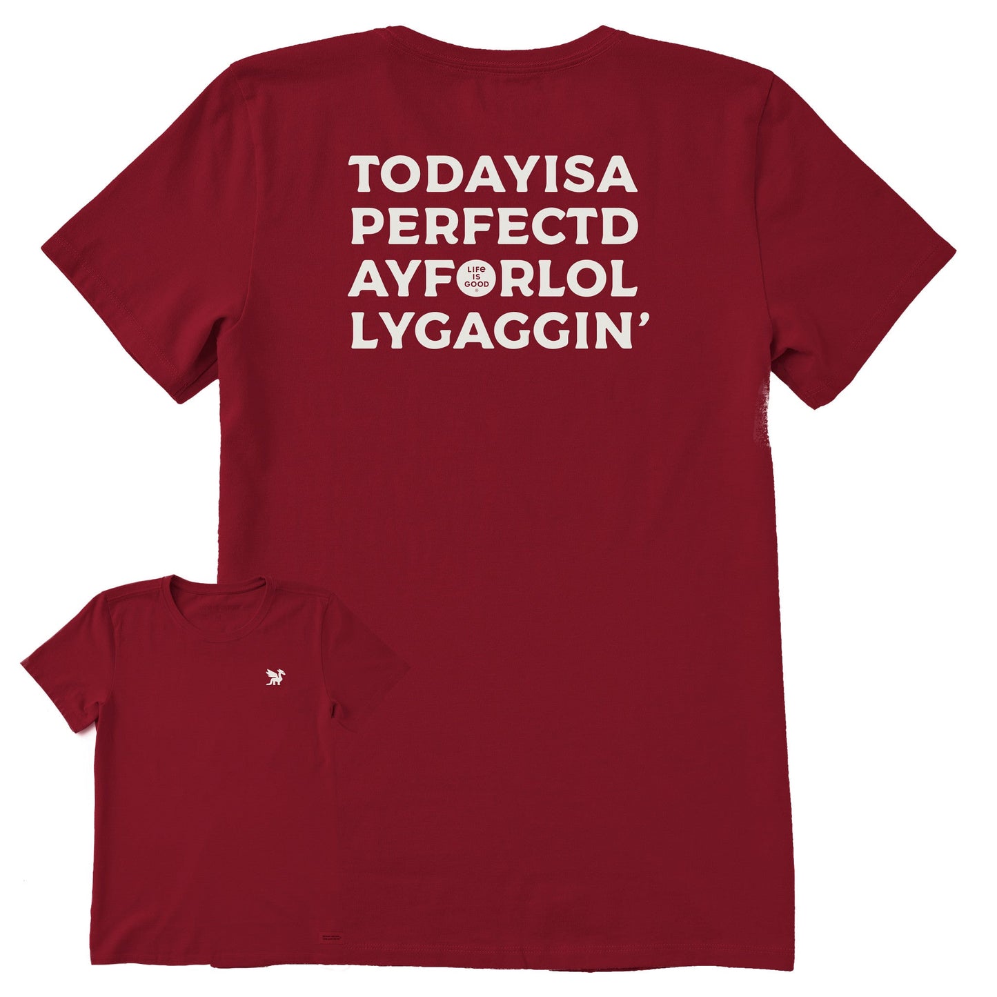 Women's Bert's Lolligaggin' Short Sleeve Crusher Tee