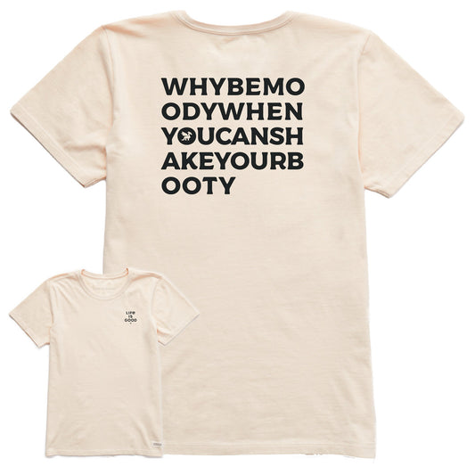 Women's Bert's Booty Short Sleeve Crusher Tee