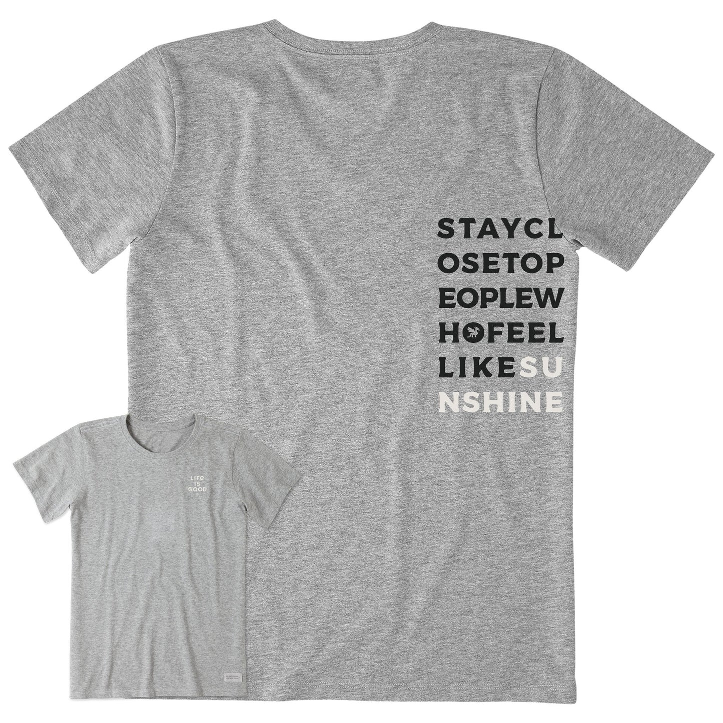 Women's Bert's Sunshine Short Sleeve Crusher Tee