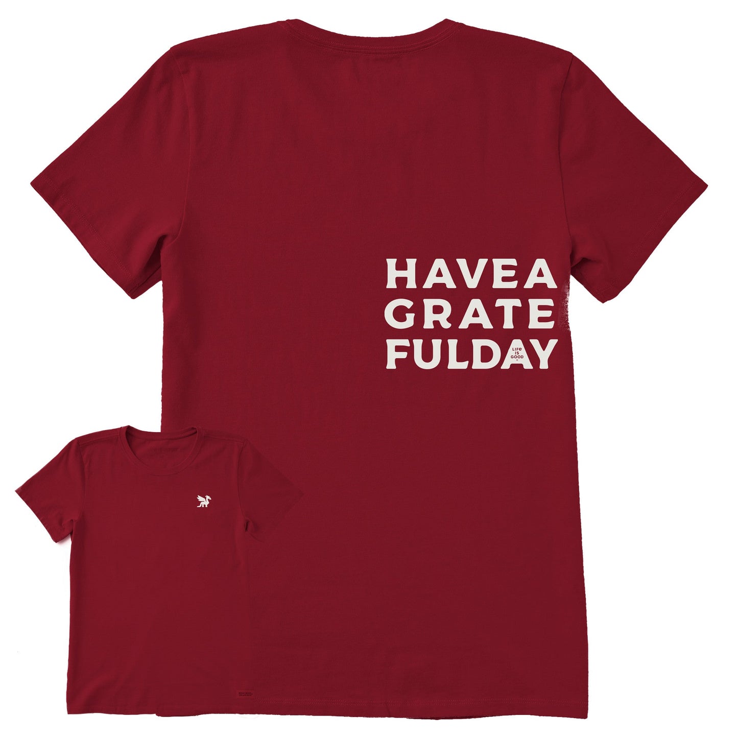 Women's Bert's Grateful Day Short Sleeve Crusher Tee