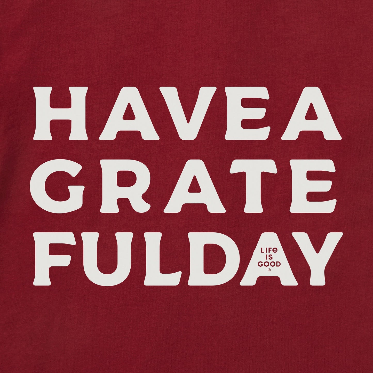 Women's Bert's Grateful Day Short Sleeve Crusher Tee