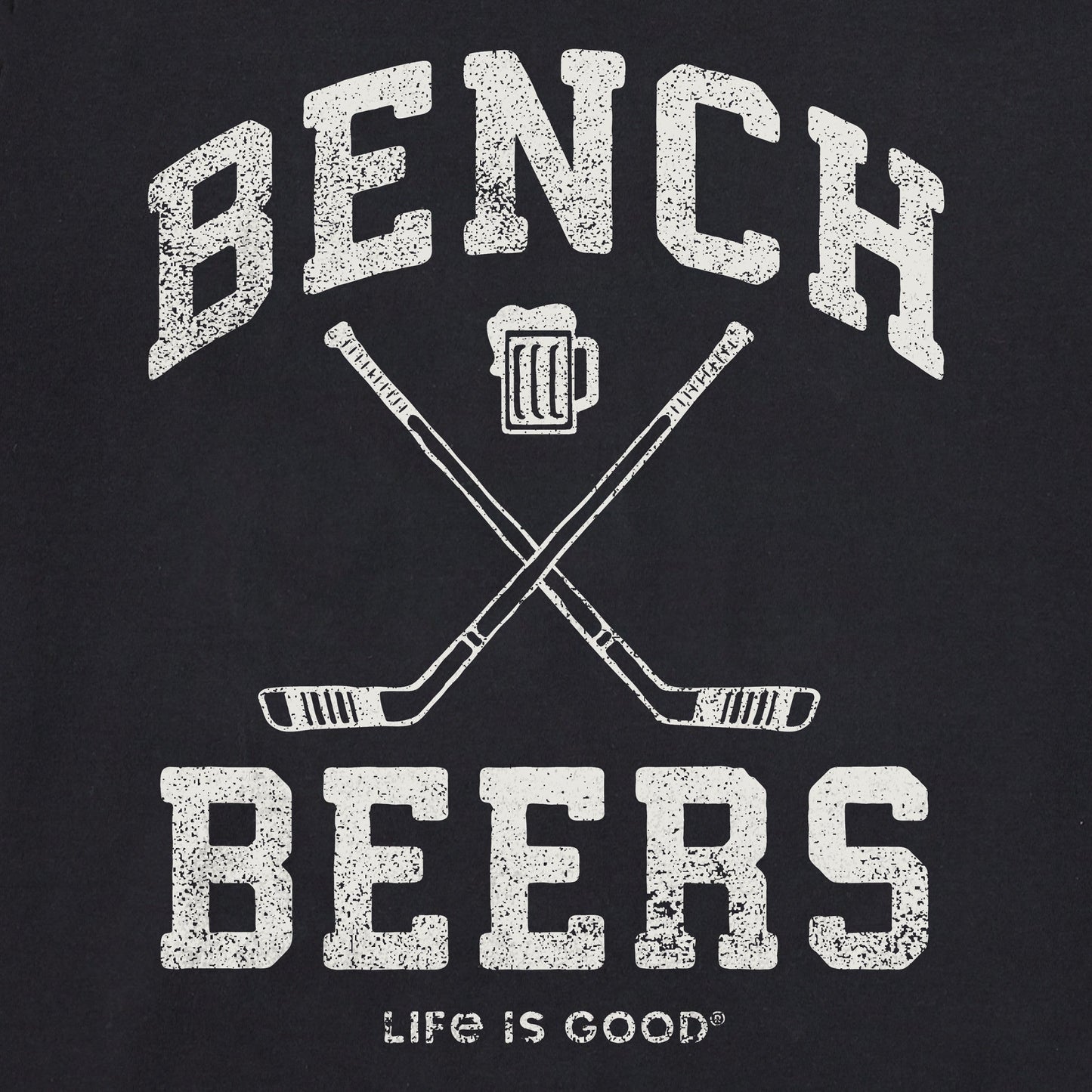 Men's Bench Beers Short Sleeve Crusher Tee