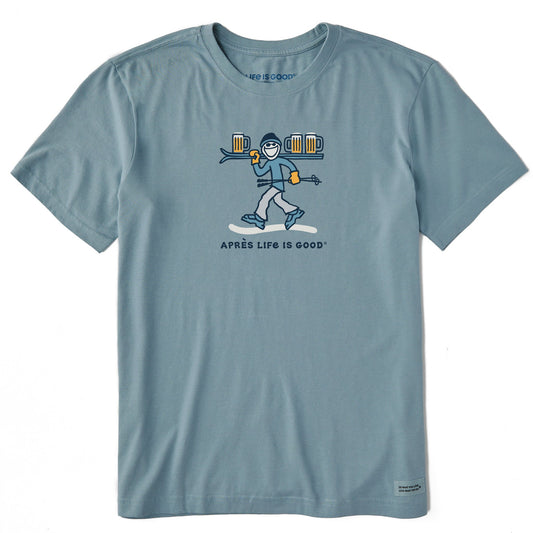 Men's Apres Life is Good Short Sleeve Crusher Tee