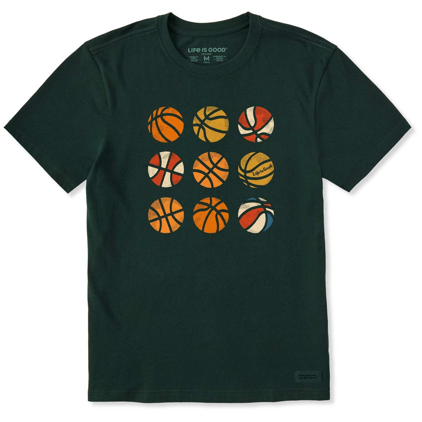 Men's Basketball Grid Short Sleeve Crusher Tee
