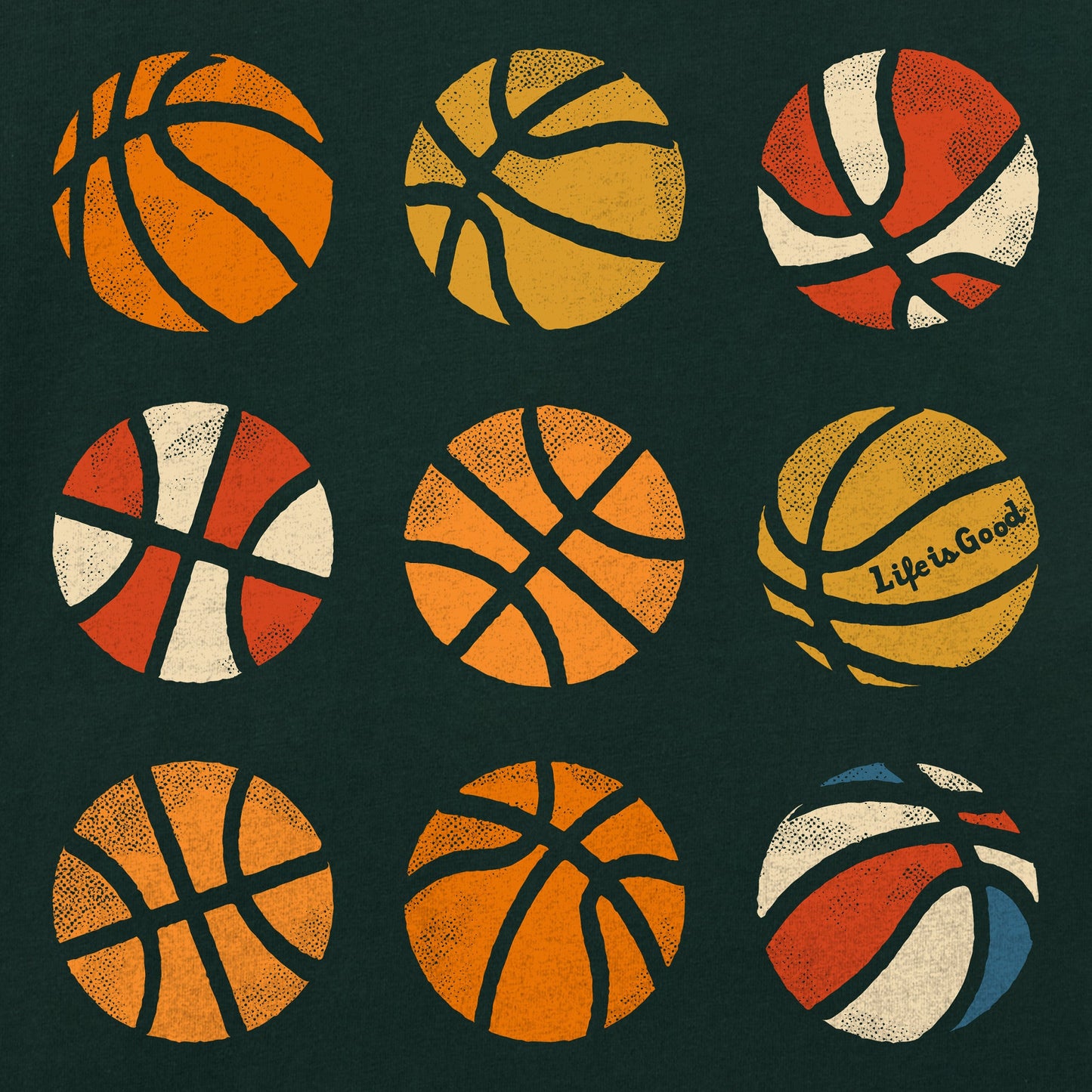 Men's Basketball Grid Short Sleeve Crusher Tee