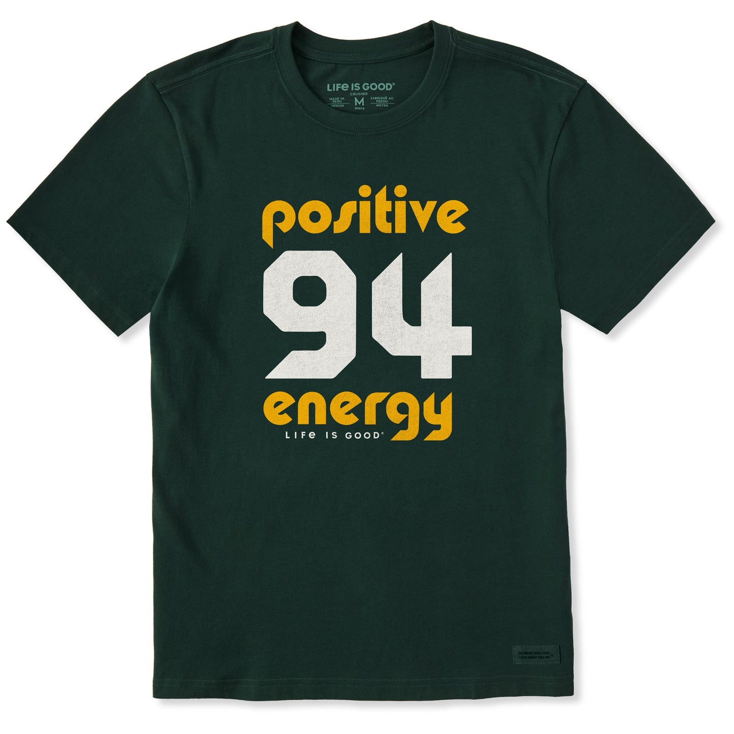 Men's Positive Energy jersey Short Sleeve Crusher Tee