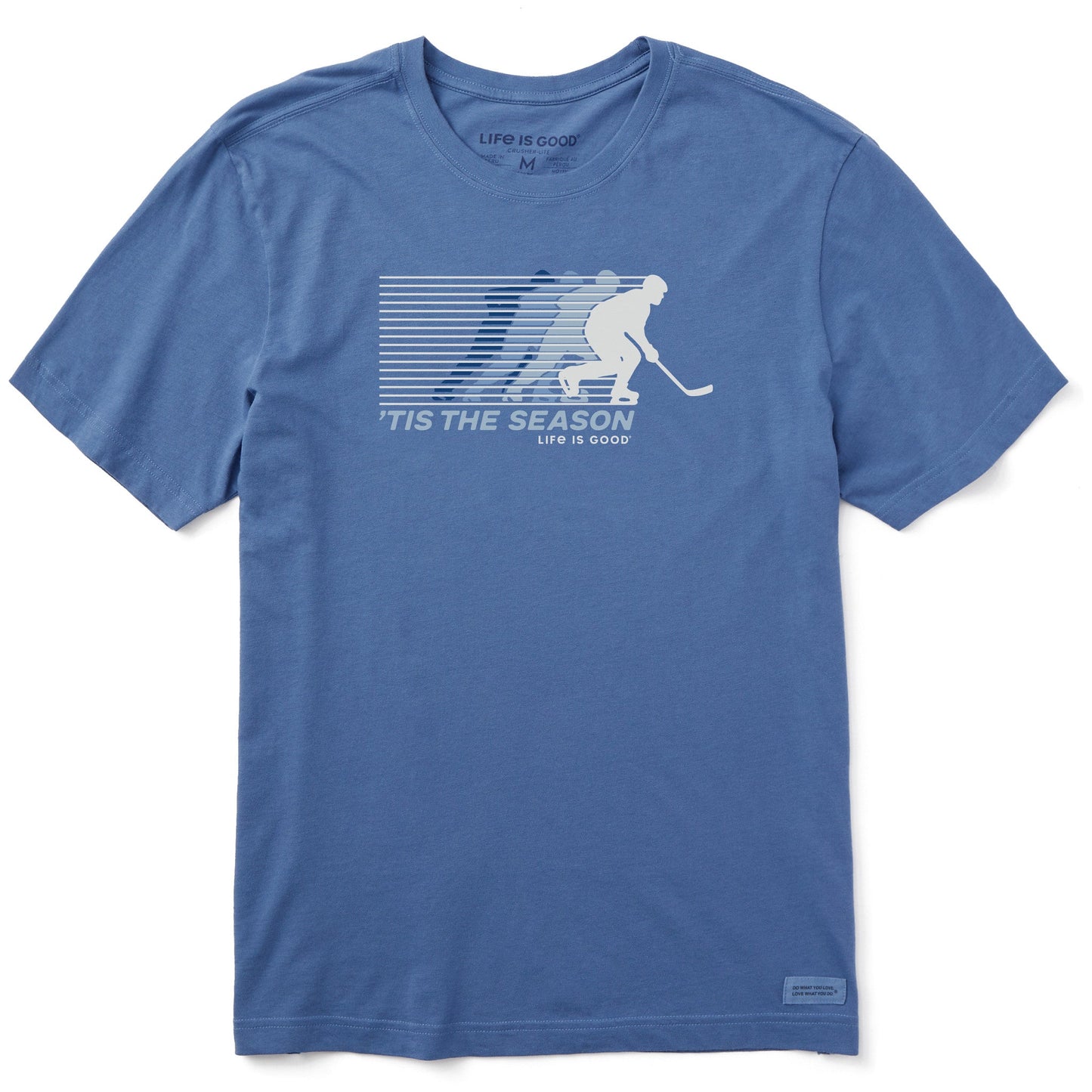 Men's Tis the Season Hockey Short Sleeve Crusher Tee