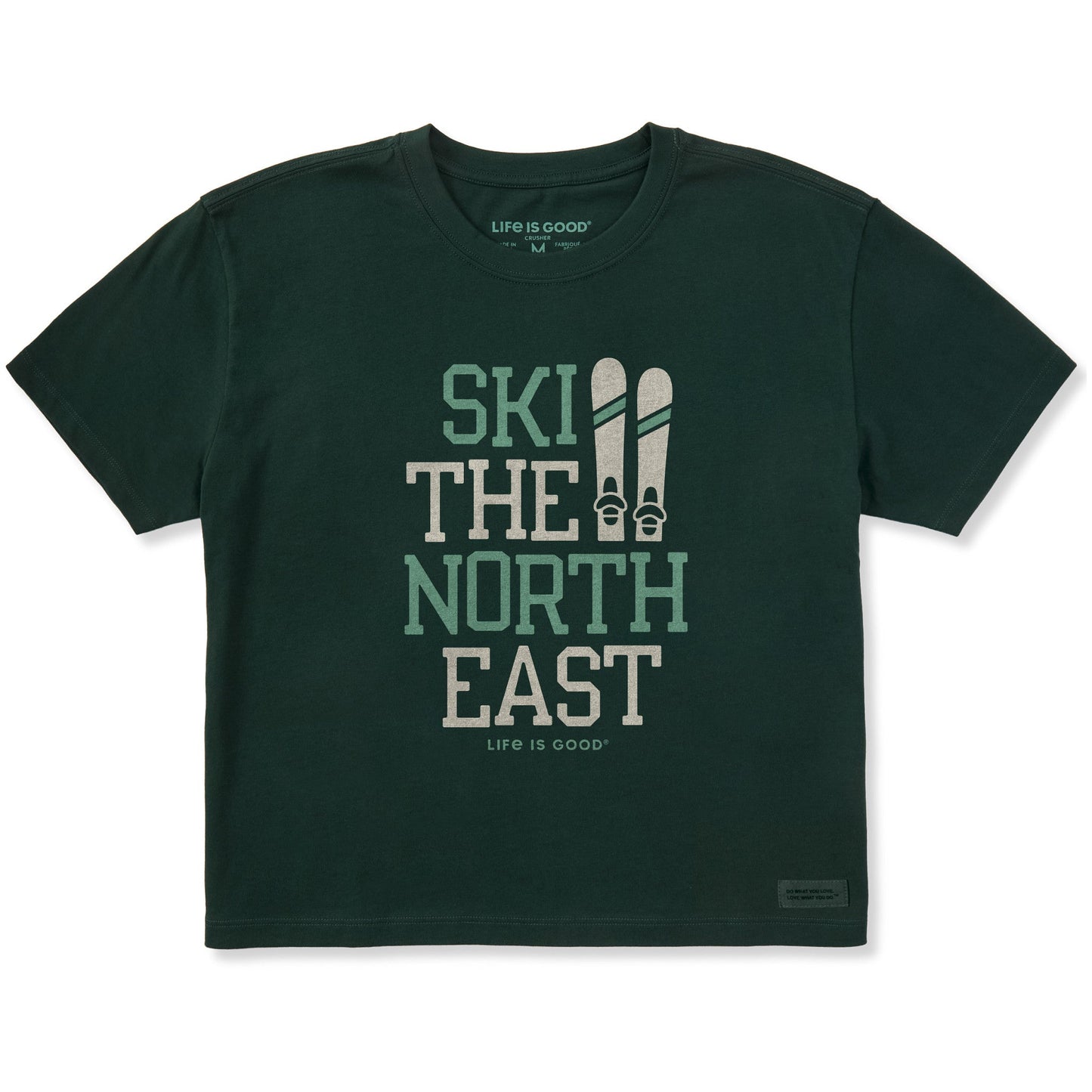 Women's Ski the North East Short Sleeve Crusher Boxy Tee