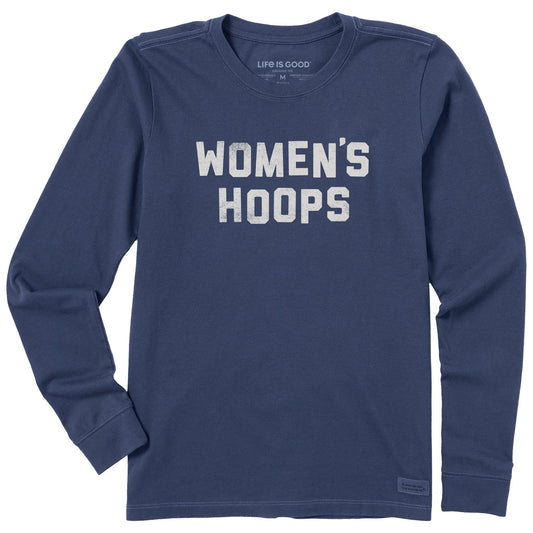 Women's Womens Hoops Long Sleeve Crusher Tee