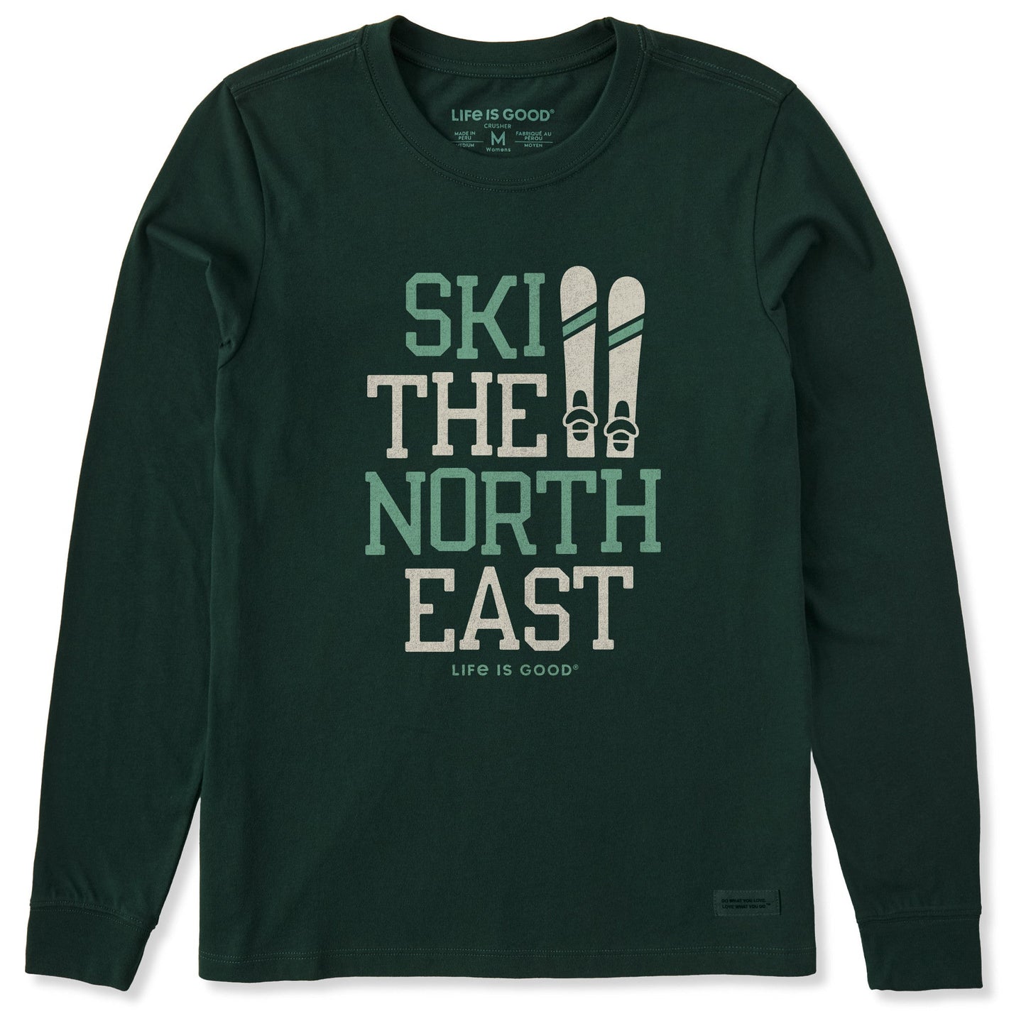 Women's Ski the North East Long Sleeve Crusher Tee