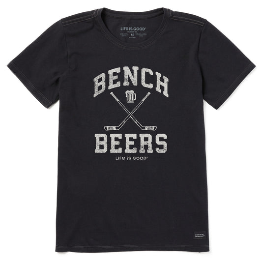 Women's Bench Beers Short Sleeve Crusher Tee