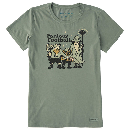 Women's Fantasy Football Trio Short Sleeve Crusher Tee