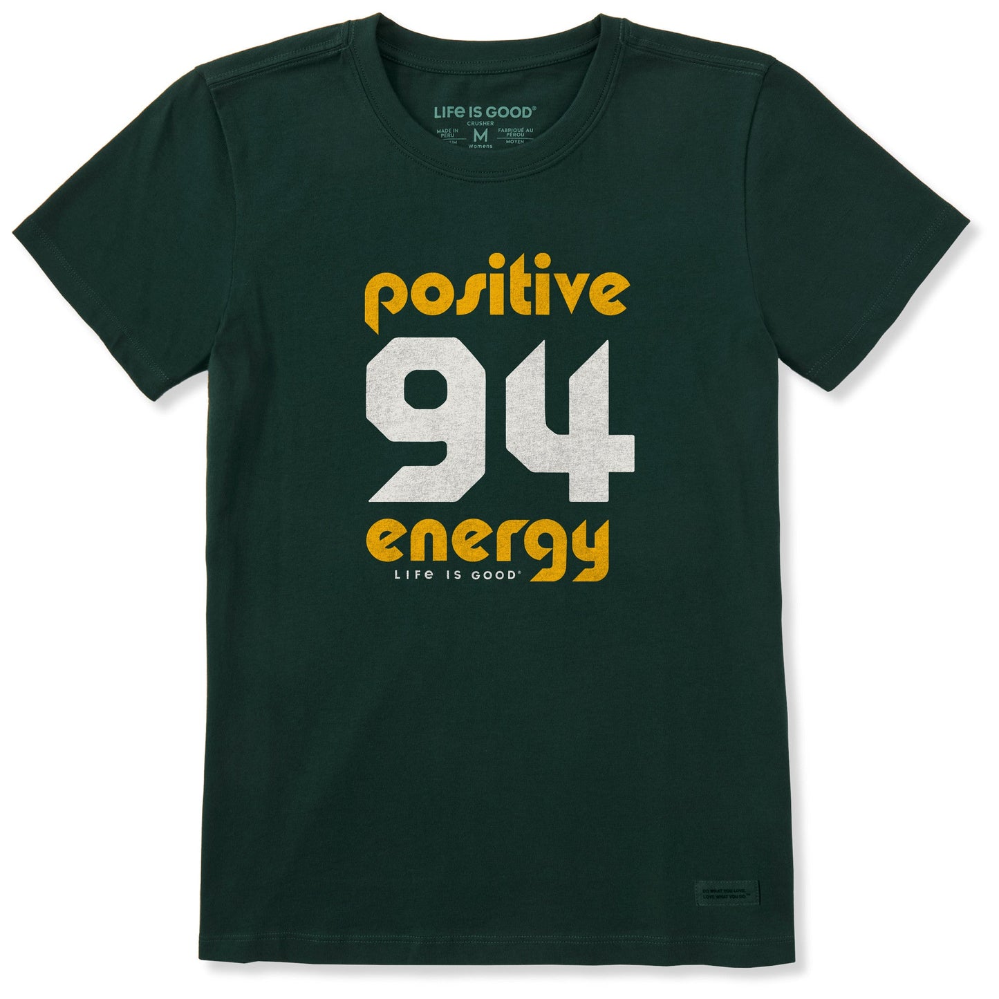 Women's Positive Energy jersey Short Sleeve Crusher Tee
