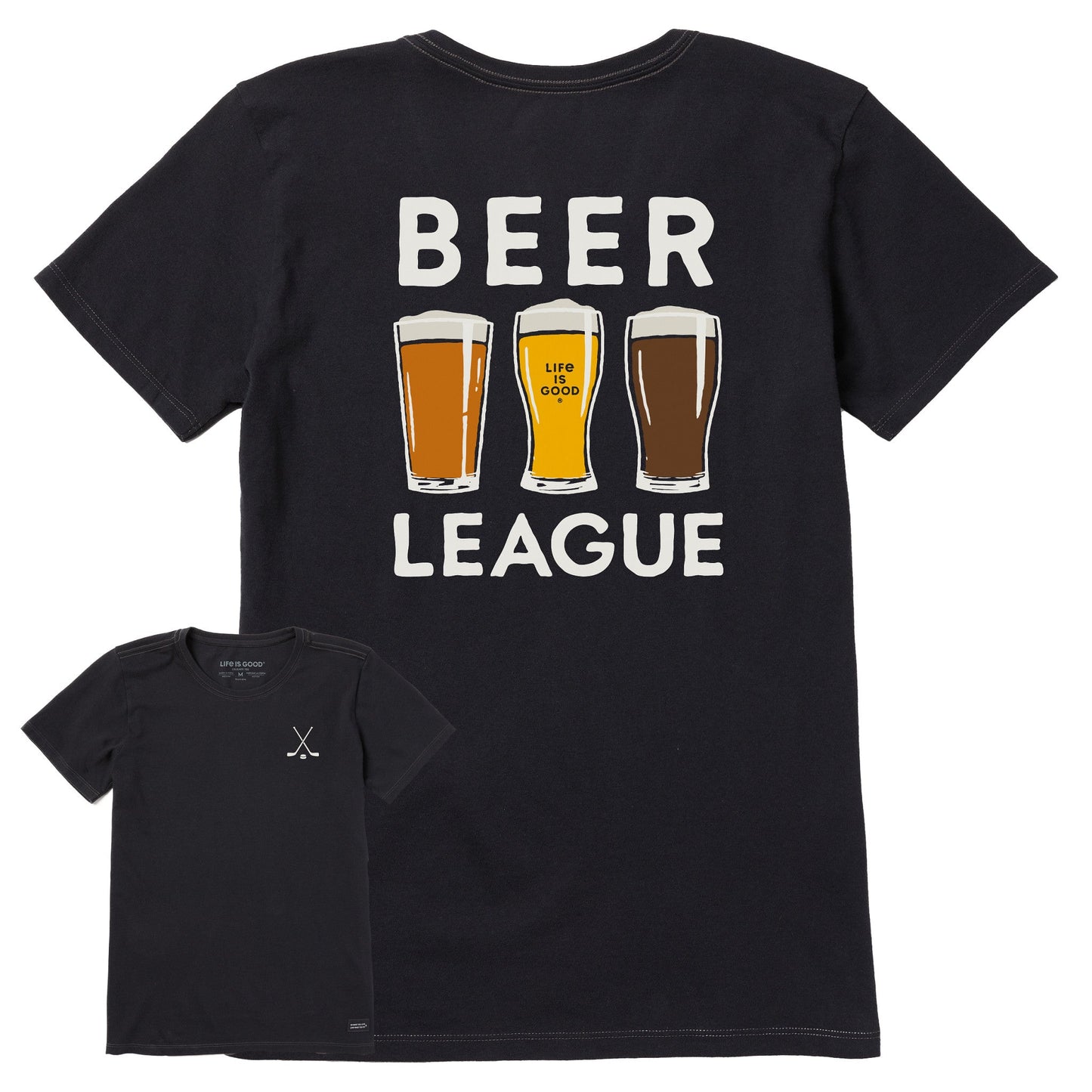 Women's Beer League Hockey Short Sleeve Crusher Tee