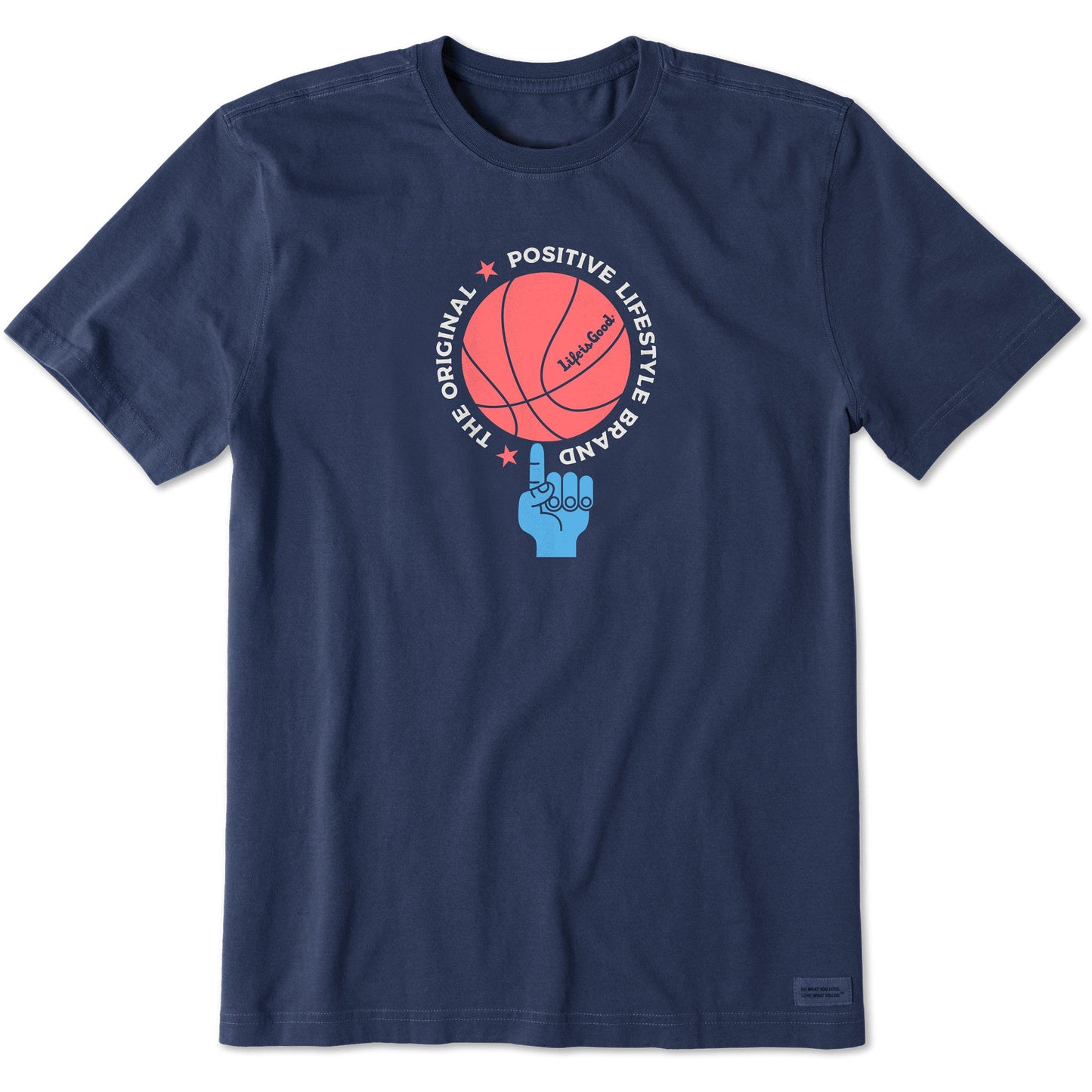 Men's Basketball Lifestyle Brand Short Sleeve Tee
