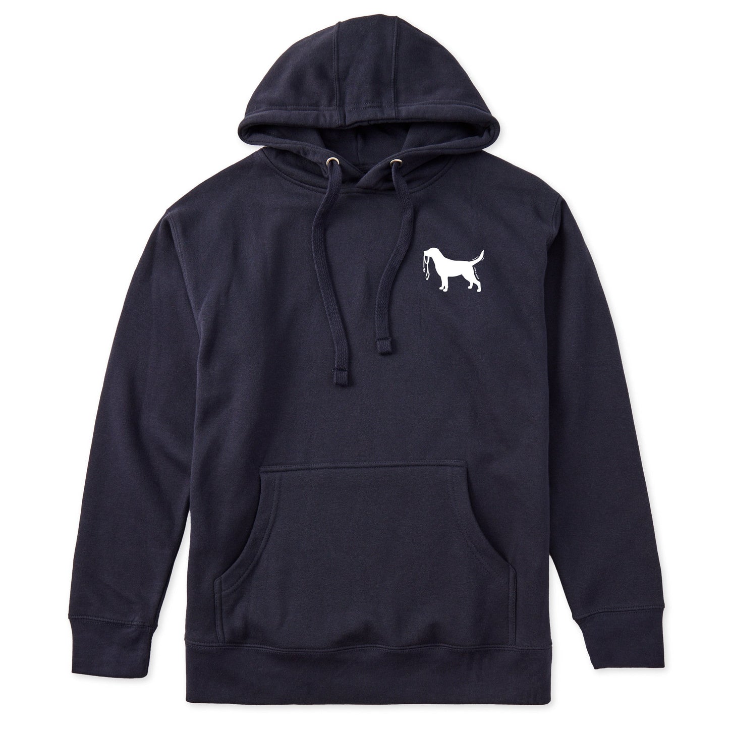 Adult Unisex Labrador Leash Every Wear Hoodie Sweatshirt