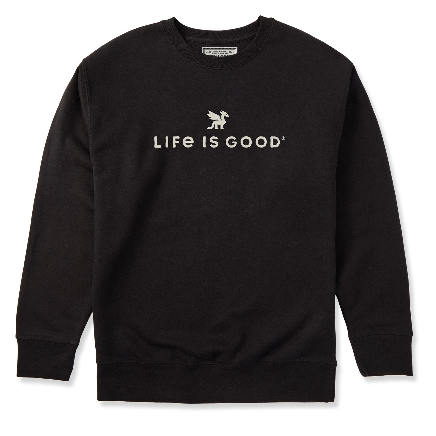 Adult Unisex LIG Dragon Logo Every Wear Crew Sweatshirt