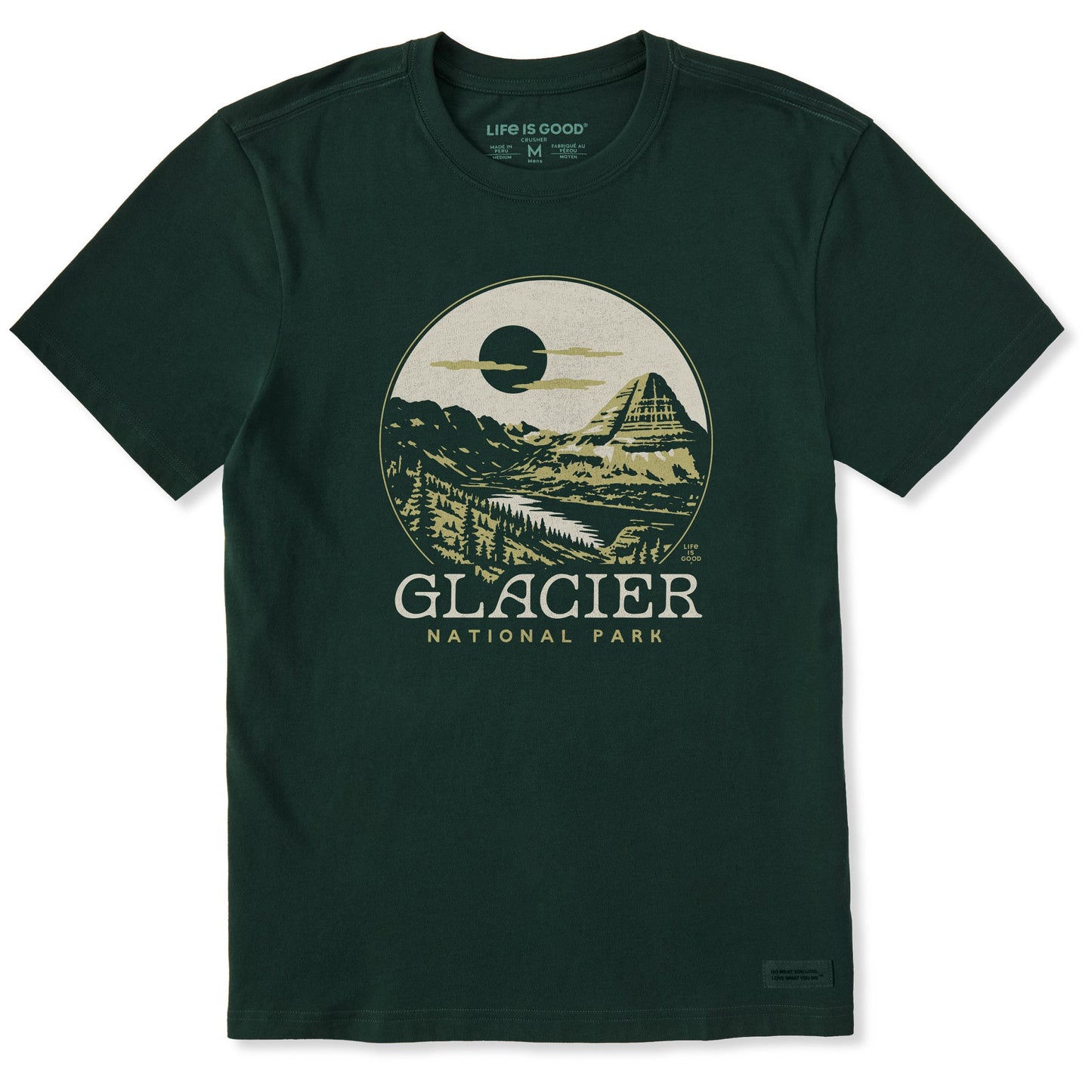Men's Glacier Park Short Sleeve Crusher Tee