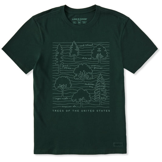 Men's Trees of the United States Short Sleeve Crusher Tee