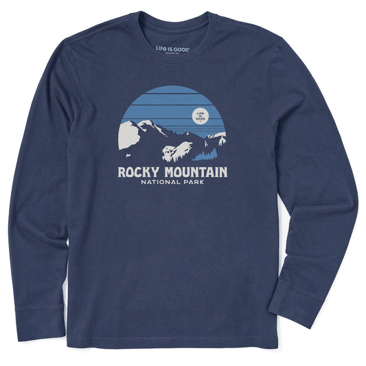 Men's Rocky Mountain National Park Long Sleeve Crusher Tee