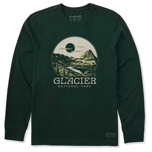 Men's Glacier Park Long Sleeve Crusher Tee
