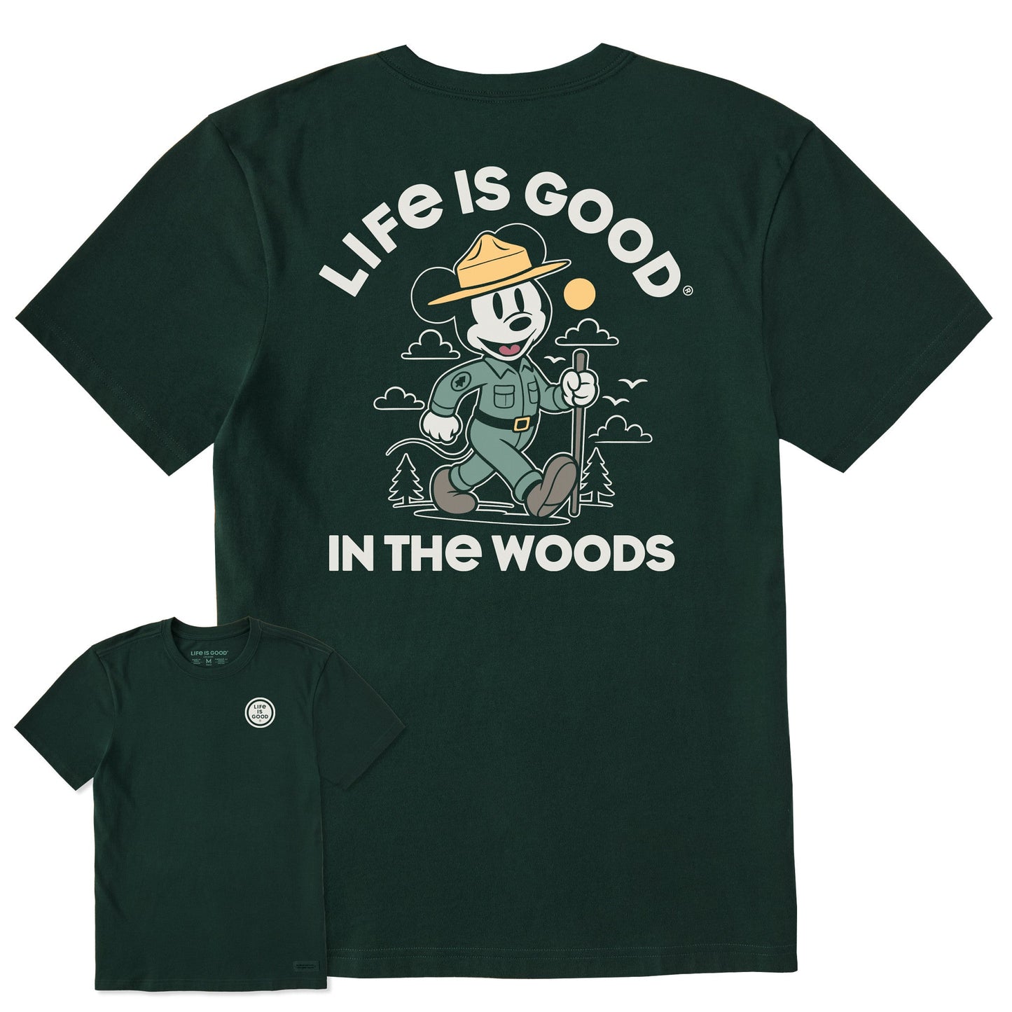Men's Willie in the Woods Short Sleeve Crusher Tee