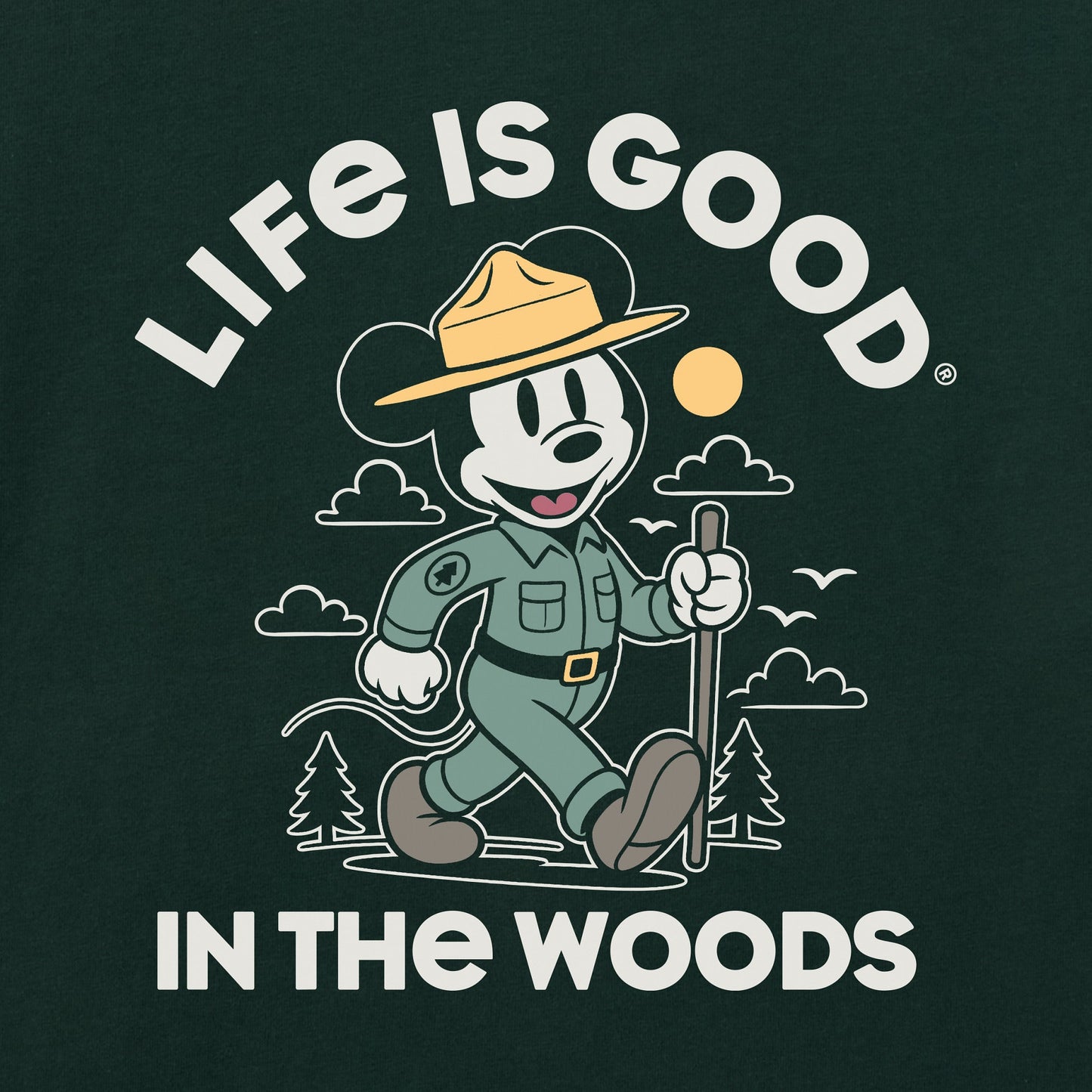 Men's Willie in the Woods Short Sleeve Crusher Tee