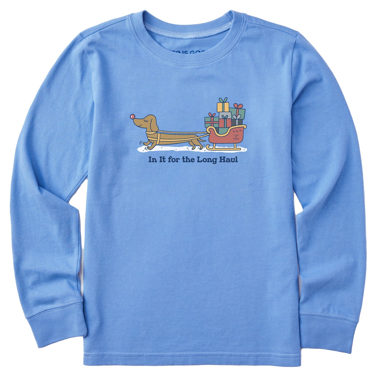 Kids In it for the Long Haul Long Sleeve Crusher Tee