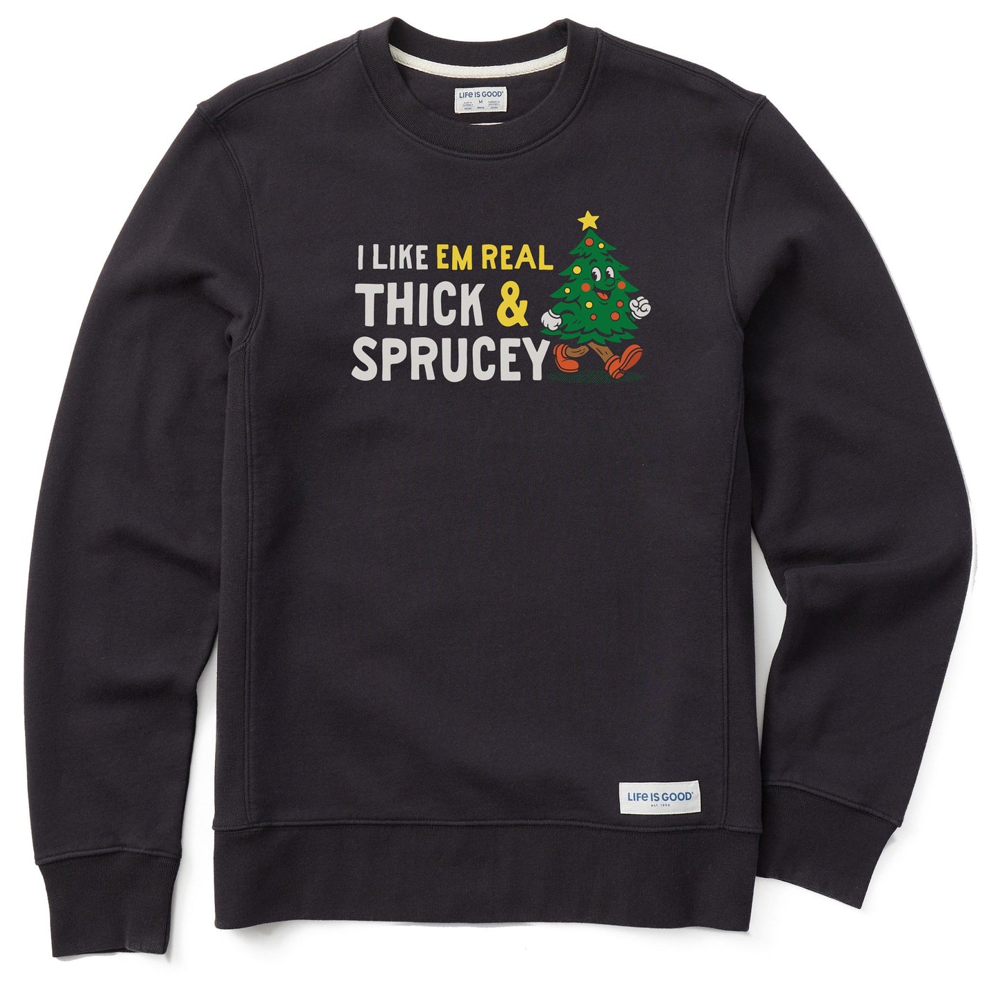 Men's Thick and Sprucey Simply True Fleece Crew
