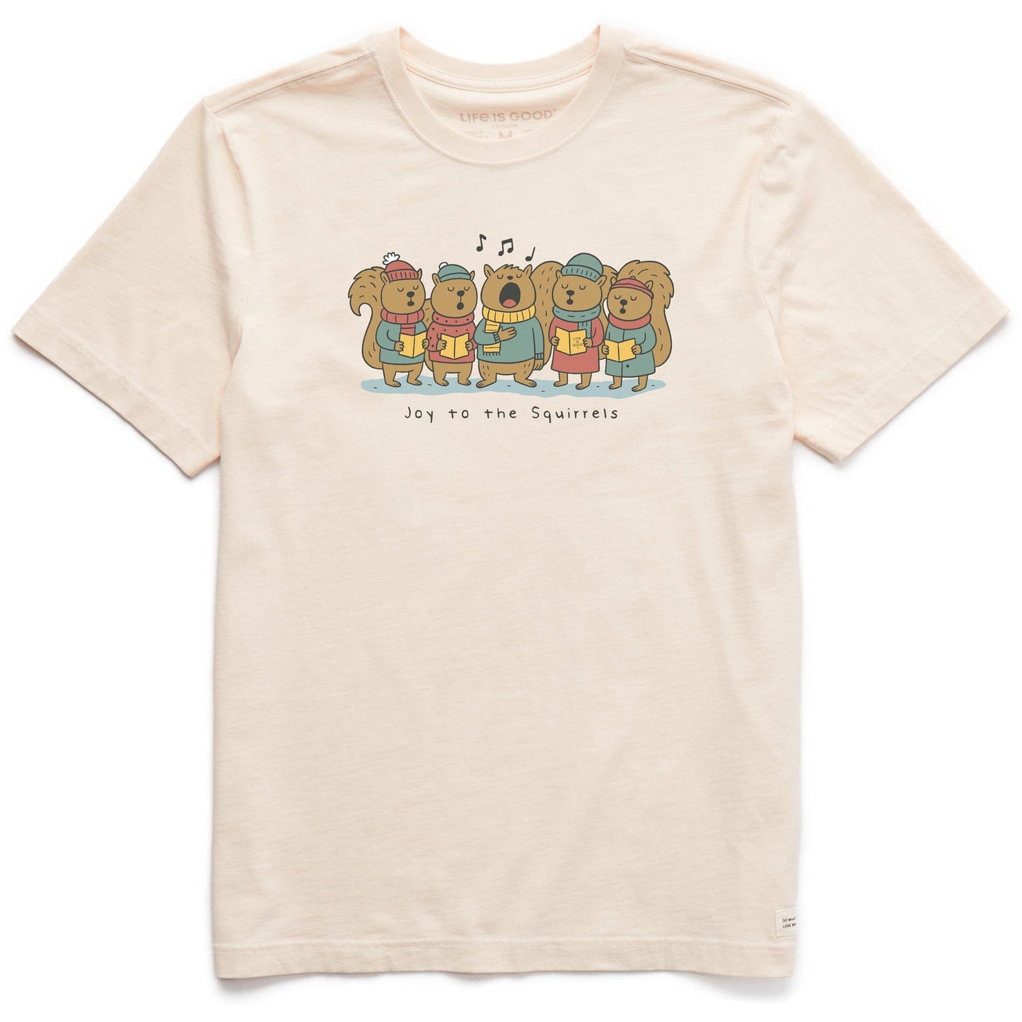 Men's Joy to the Squirrels Carols Short Sleeve Crusher Tee