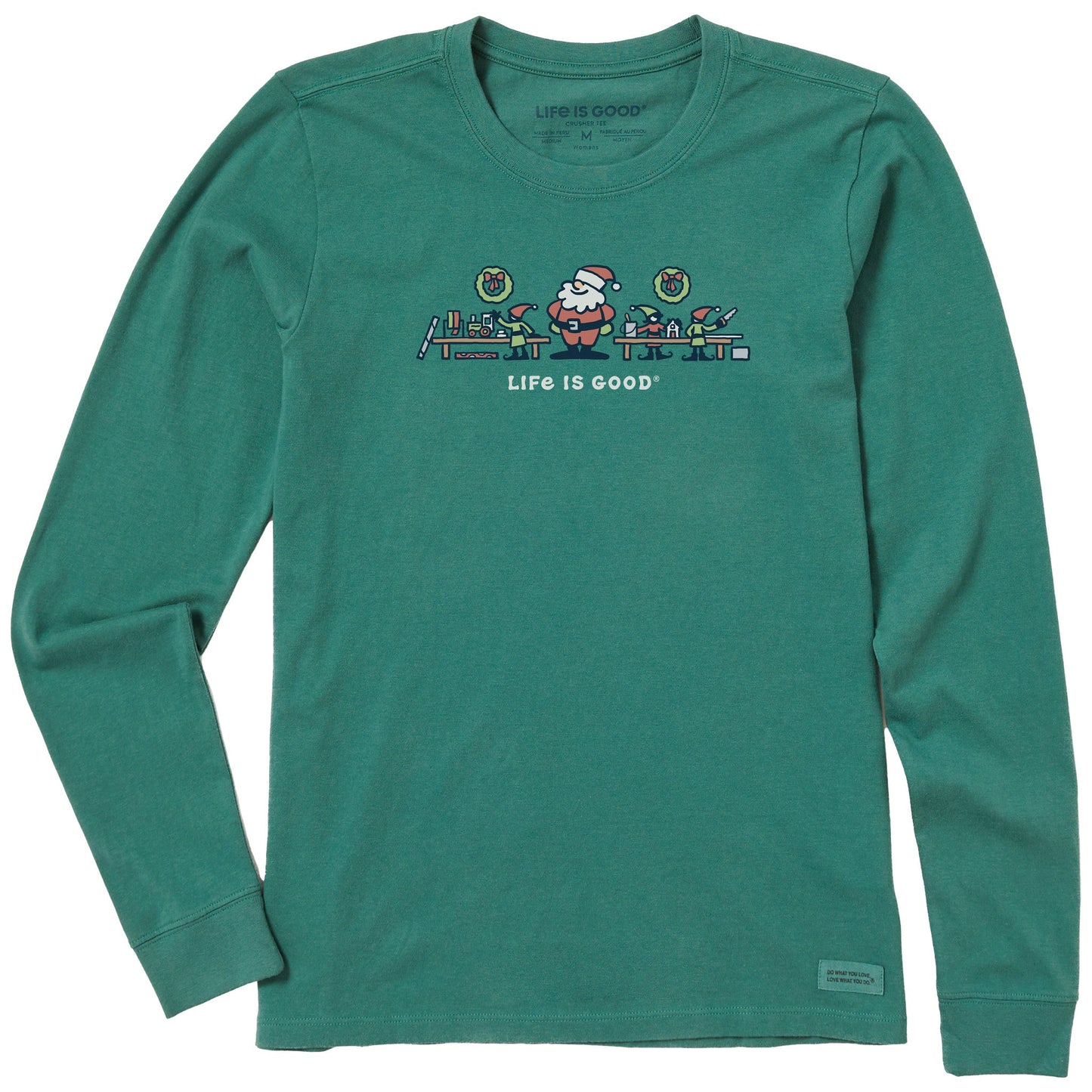 Women's Santa Workshop Vista Long Sleeve Crusher Tee