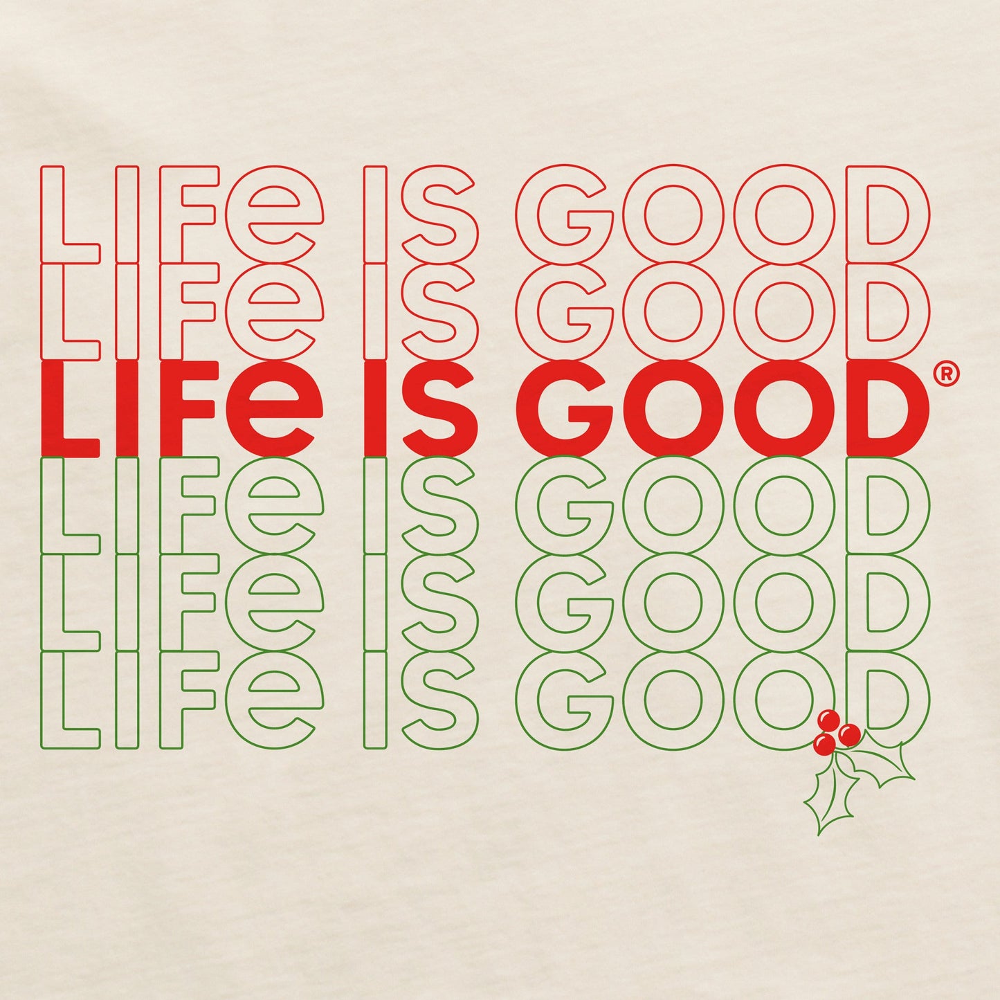 Women's Holiday Stack Simply True Fleece Crew