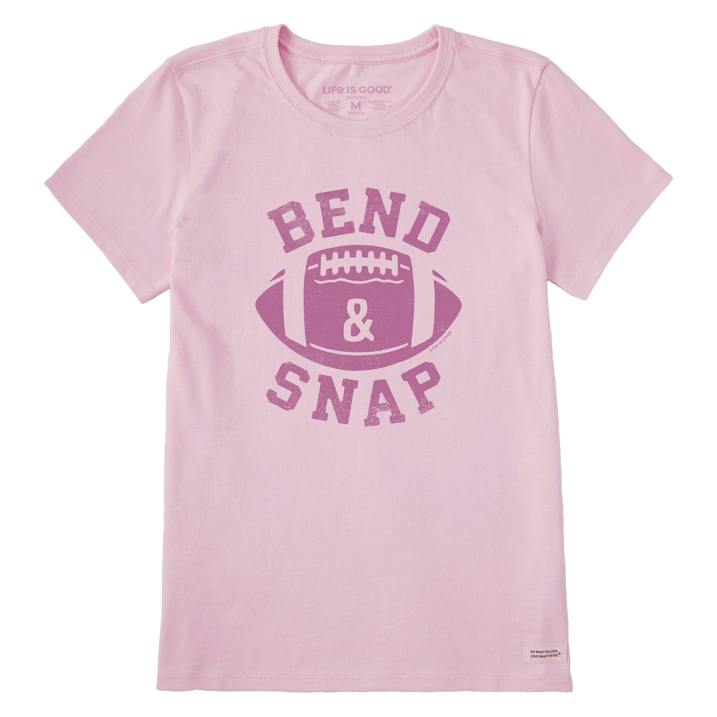 Women's Bend & Snap Short Sleeve Crusher Tee