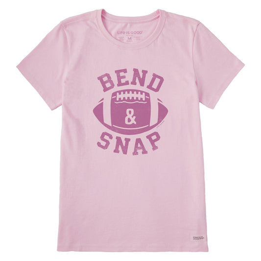 Women's Bend & Snap Short Sleeve Crusher Tee