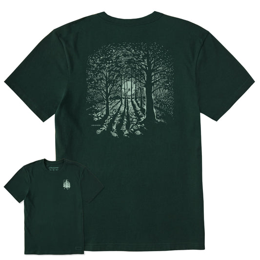 Men's Forest Glow Short Sleeve Crusher Tee