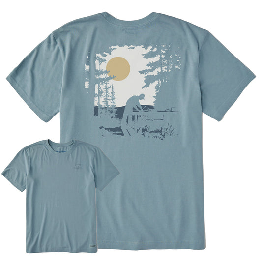 Men's Work in the Woods Short Sleeve Crusher Tee
