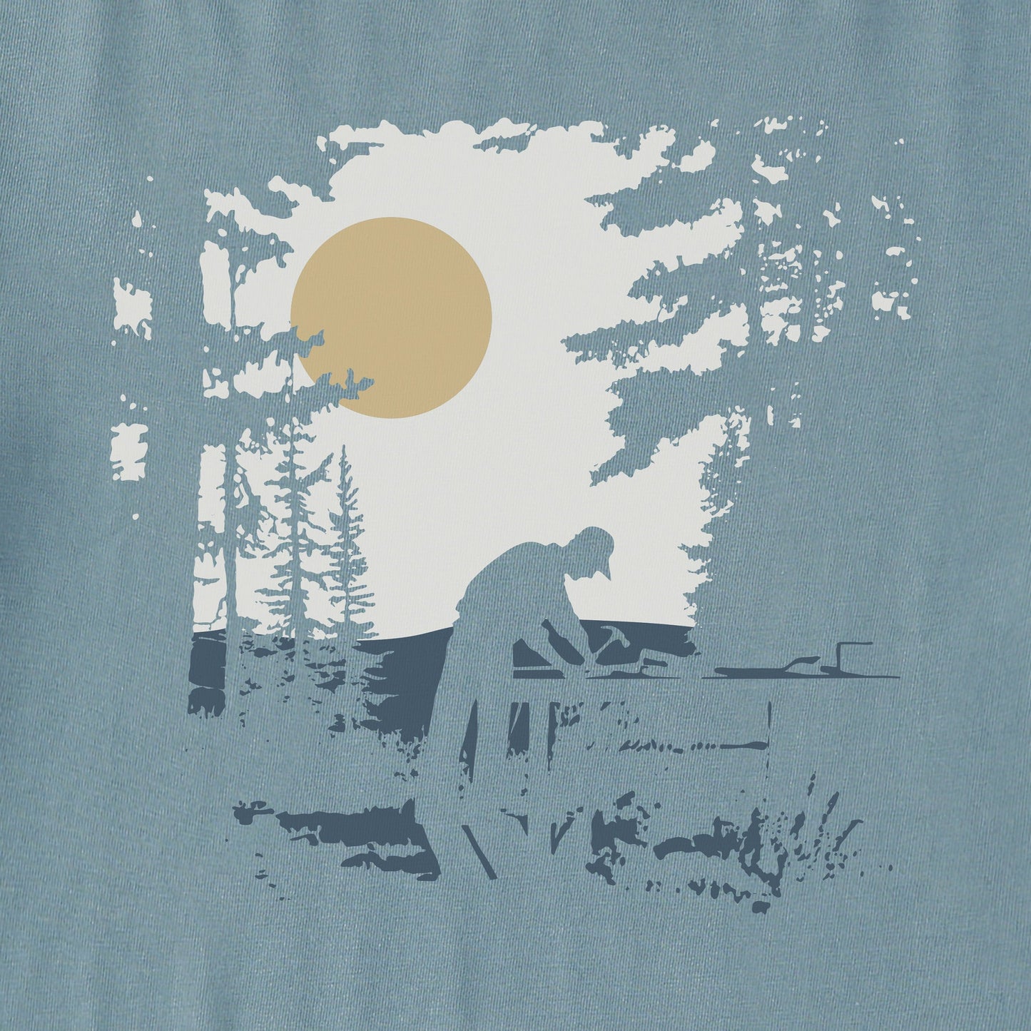 Men's Work in the Woods Short Sleeve Crusher Tee