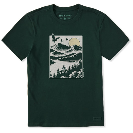 Men's Eagle Mountain Window Short Sleeve Crusher Tee