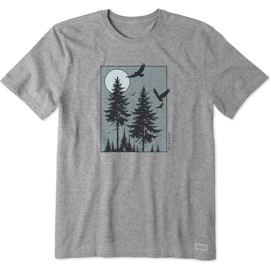 Men's Moonlit Pines Window Short Sleeve Crusher Tee