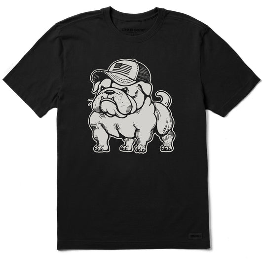 Men's Bulldog Trucker Short Sleeve Crusher Tee