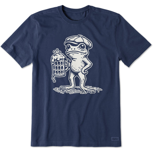 Men's Scally Cap Frog Short Sleeve Crusher Tee