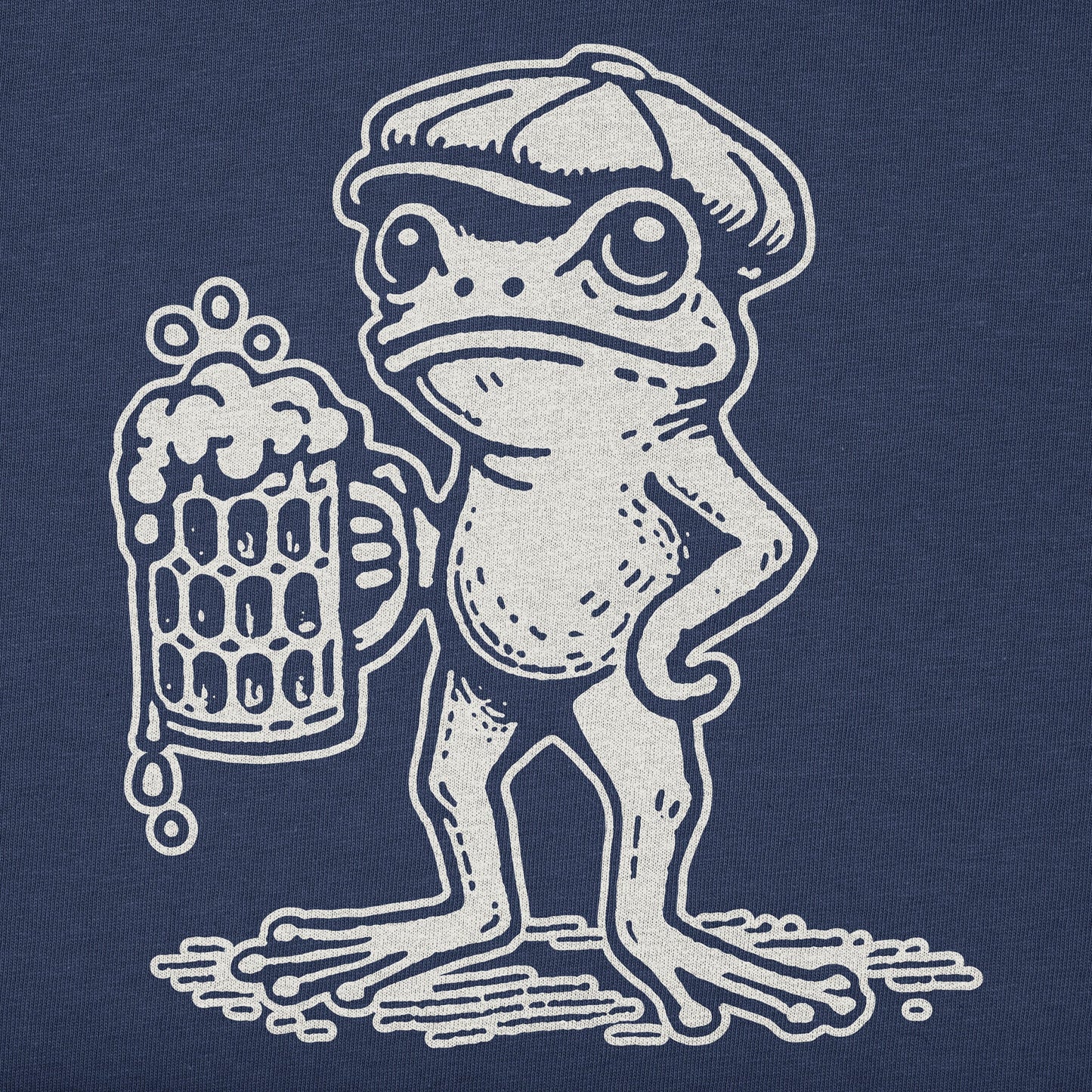 Men's Scally Cap Frog Short Sleeve Crusher Tee