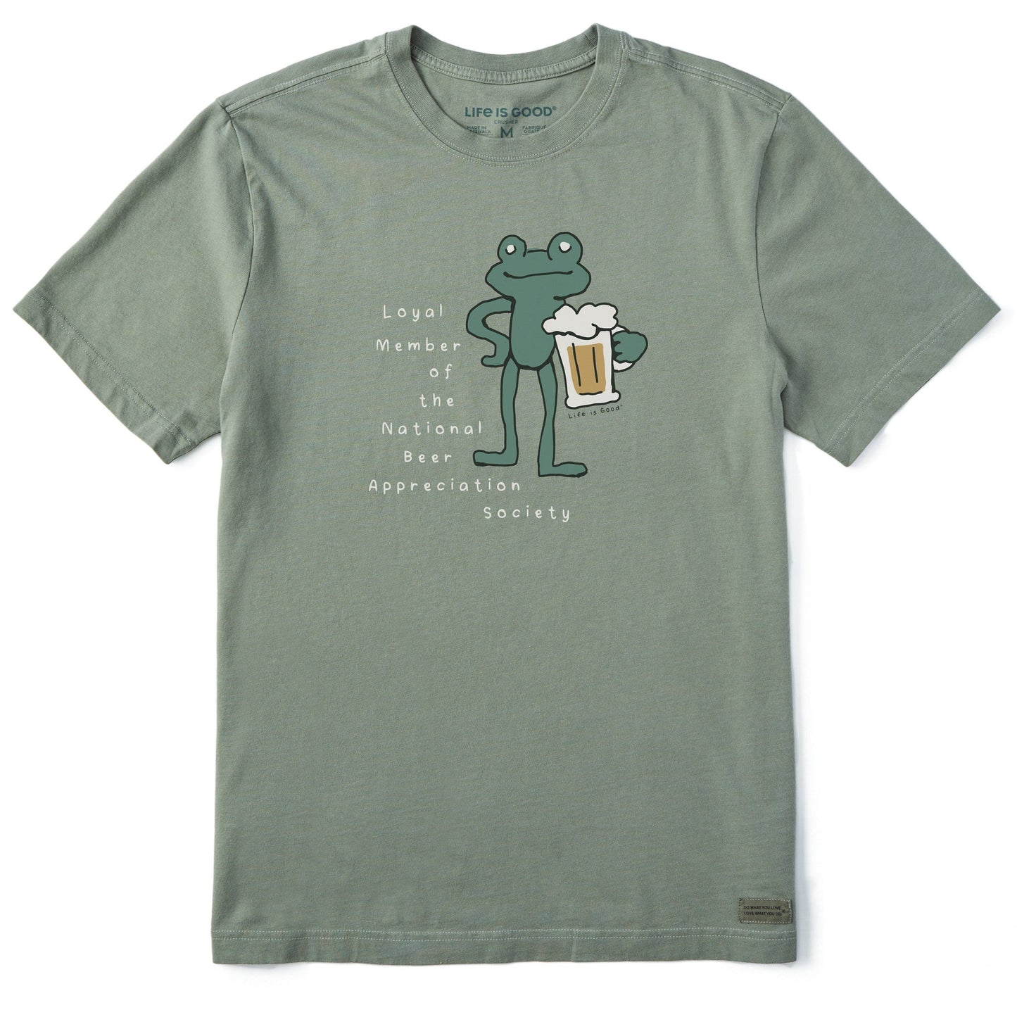 Men's National Beer Appreciation Frog Short Sleeve Tee